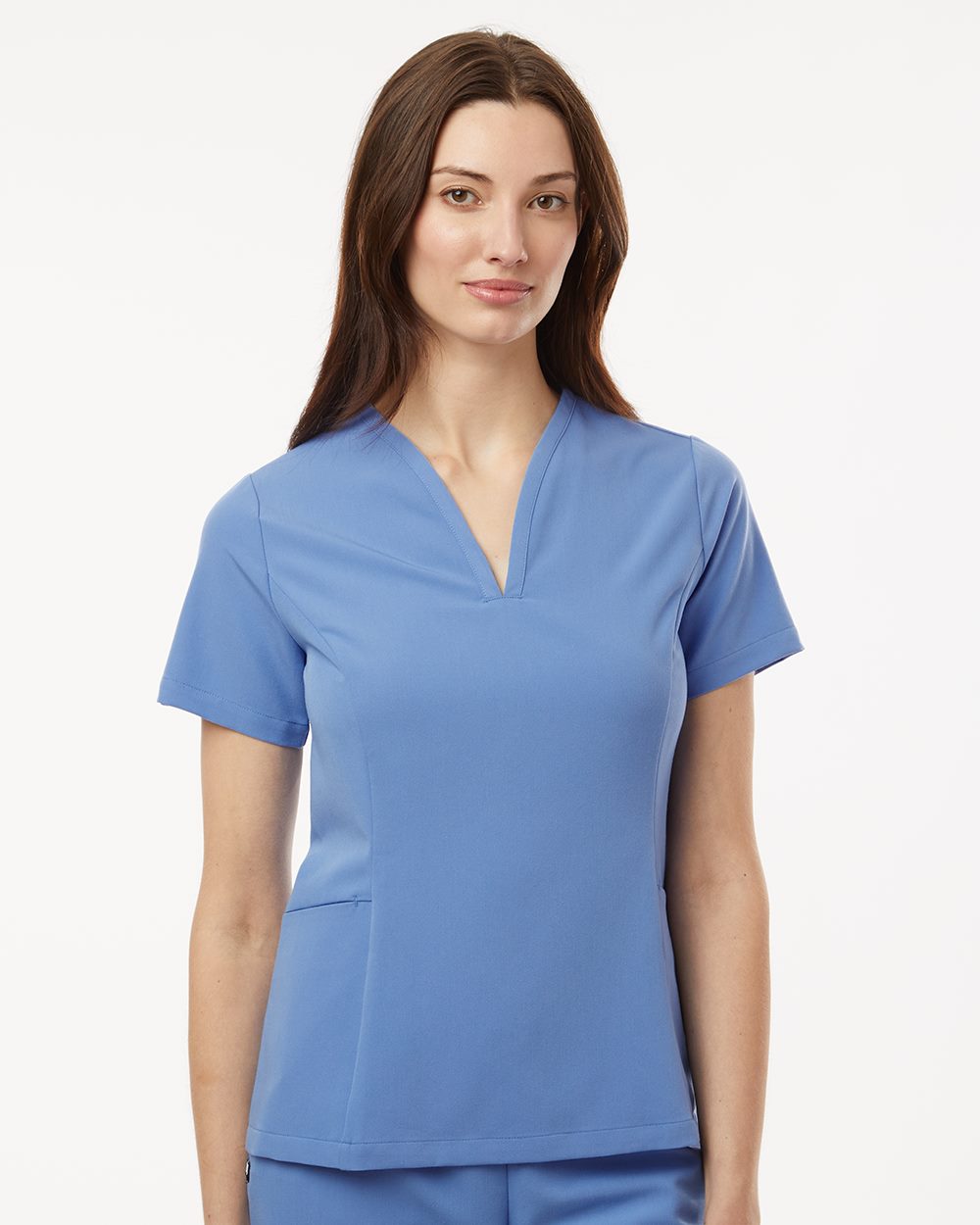 Blusa de Scrub para Mujer Calix Fit & Flare con Cuello en V | W10003