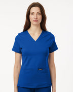 Blusa de Scrub para Mujer Cesi UltraSOFT™ con Cuello en V | W30003