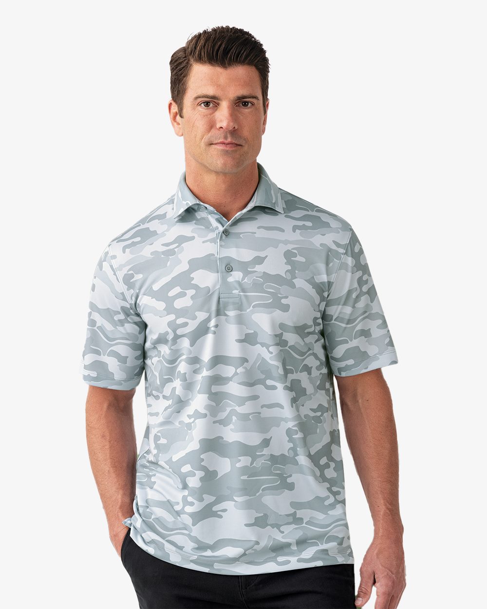 Men's Newport Camo Polo | 170