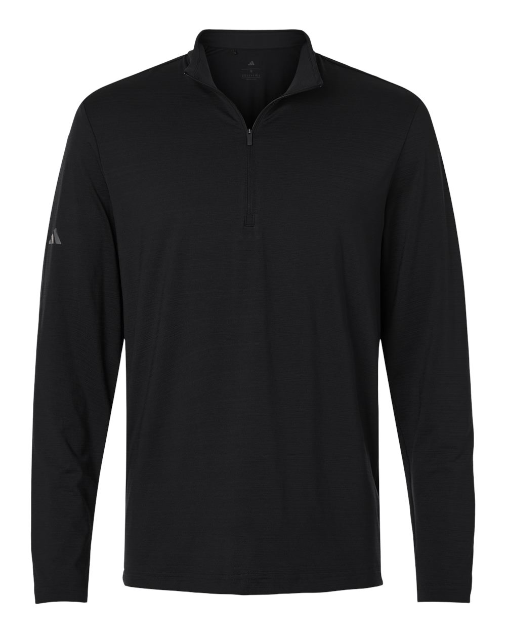 Men's Textured Stripe Quarter-Zip Pullover | A708