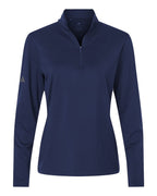 Women's Textured Stripe Quarter-Zip Pullover | A709