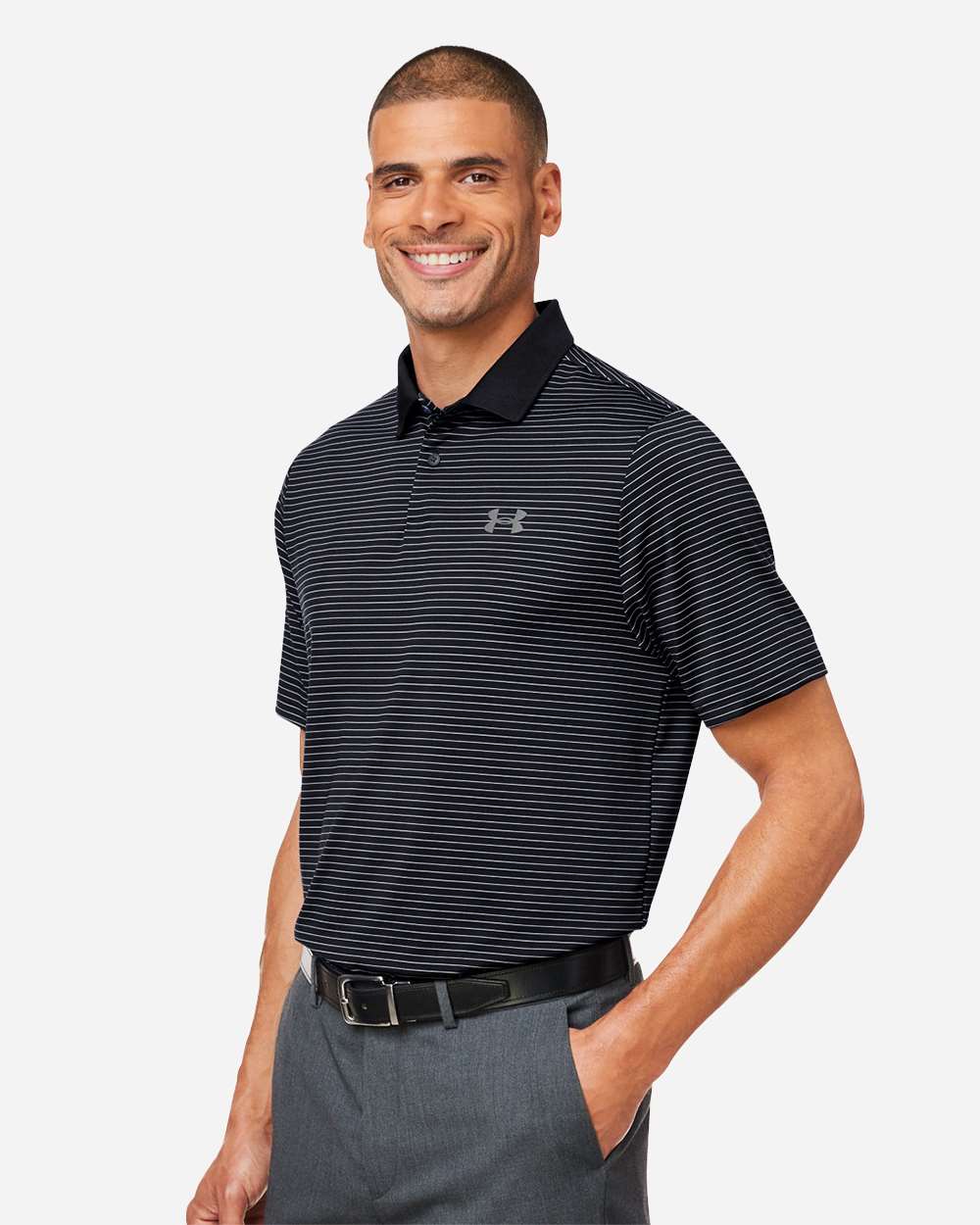 Men's 3.0 Striped Perf Polo | 1377376
