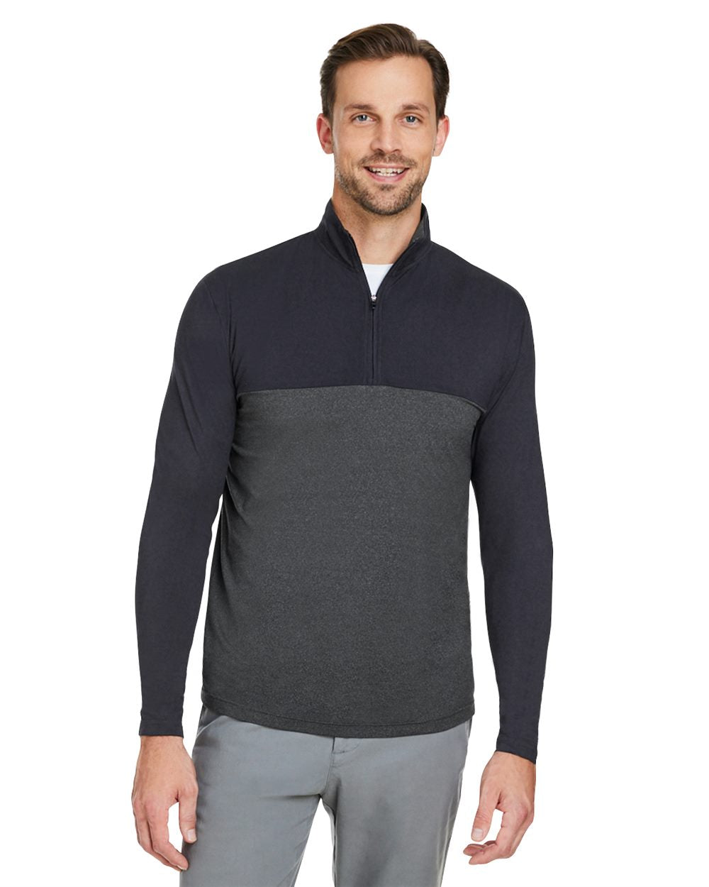 Men's Spyre Flex Colorblock Quarter-Zip Pullover | S18024