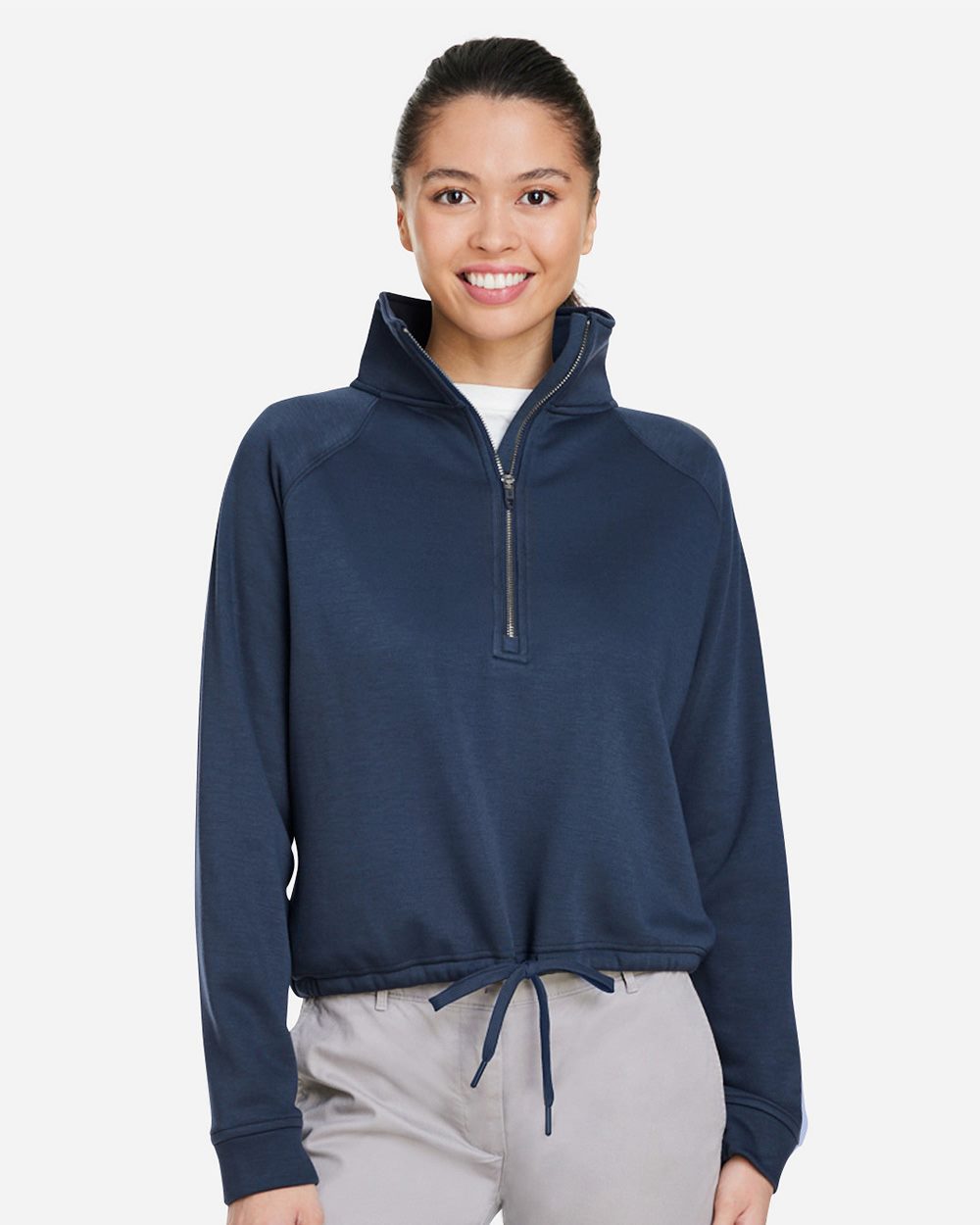 Sudadera para mujer Xtryme con media cremallera | S18028