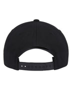 Retro Cotton Blend Trucker Snapback Cap | 5079