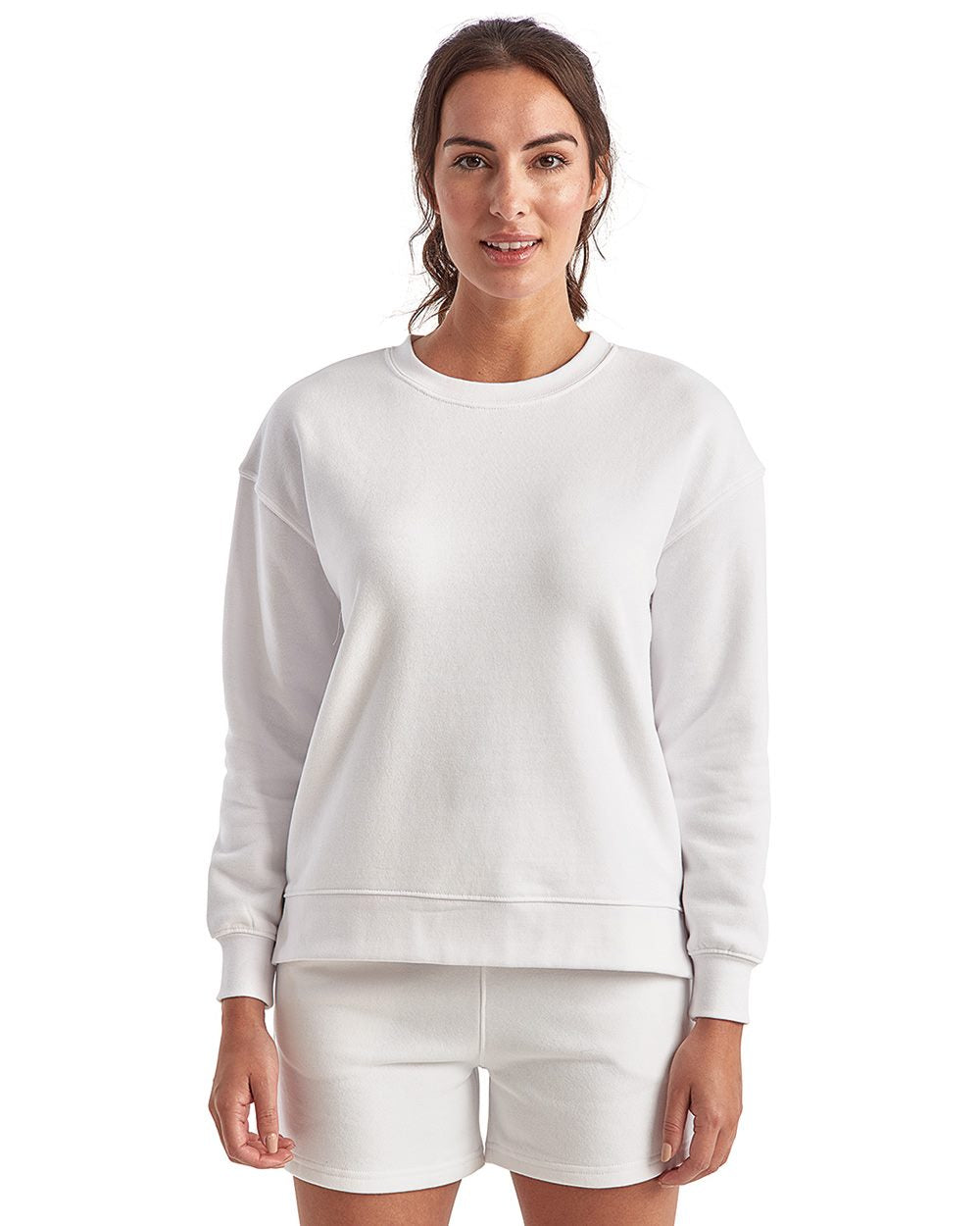 Women's Billie Side-Zip Crewneck Sweatshirt | TD600