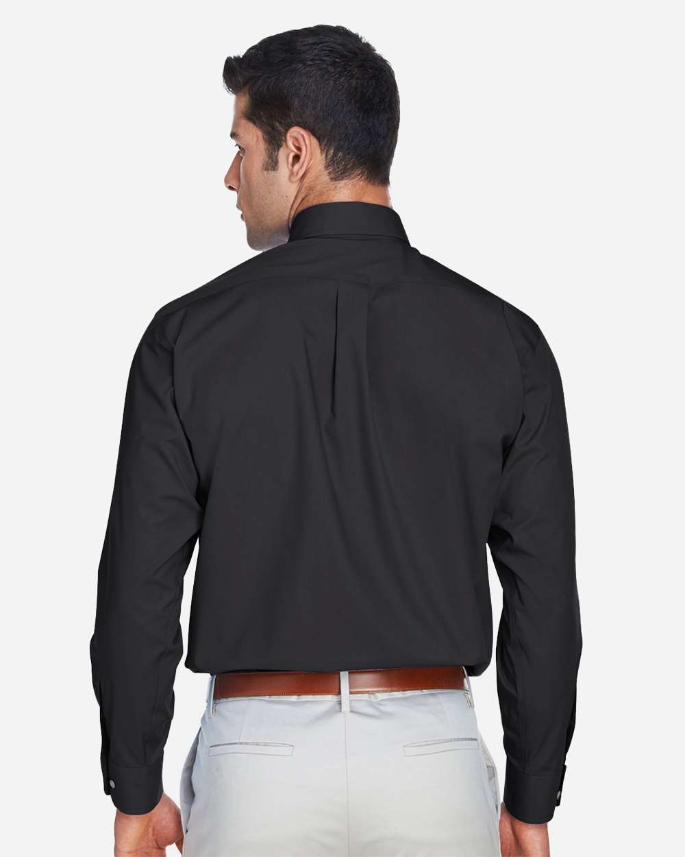 Men's Crown Collection® Broadcloth Woven Dress Shirt | D620