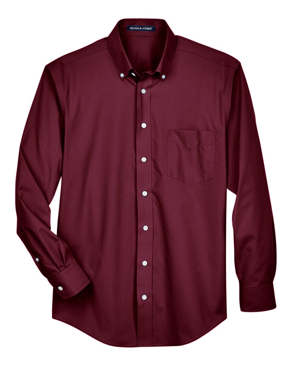 Men's Crown Collection® Broadcloth Woven Dress Shirt | D620