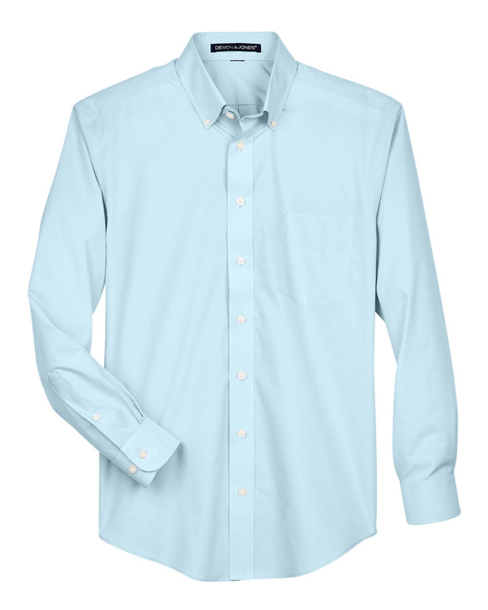 Devon & Jones D620 Men's Crown Collection Broadcloth Woven Dress Shirt