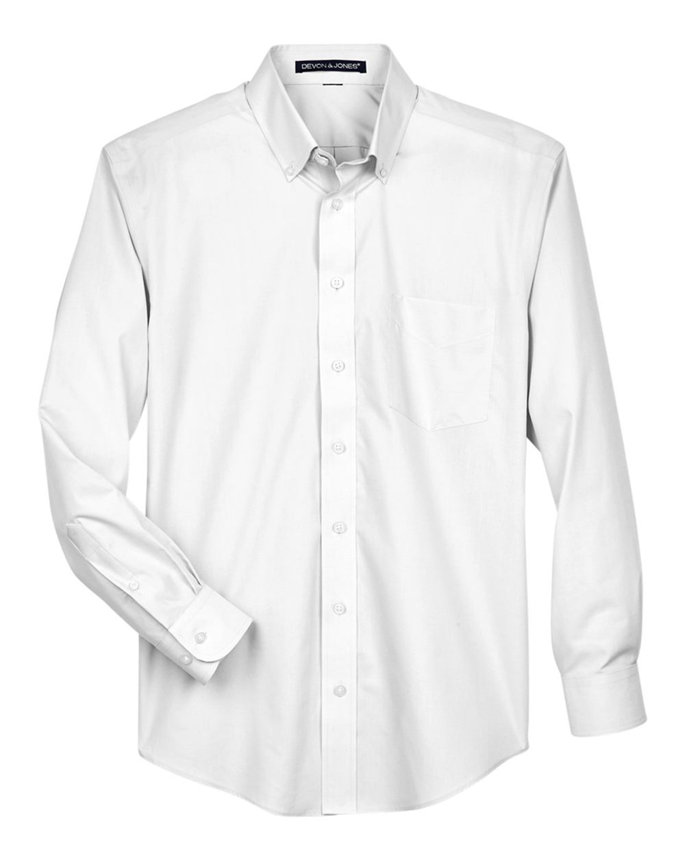Men's Crown Collection® Broadcloth Woven Dress Shirt | D620