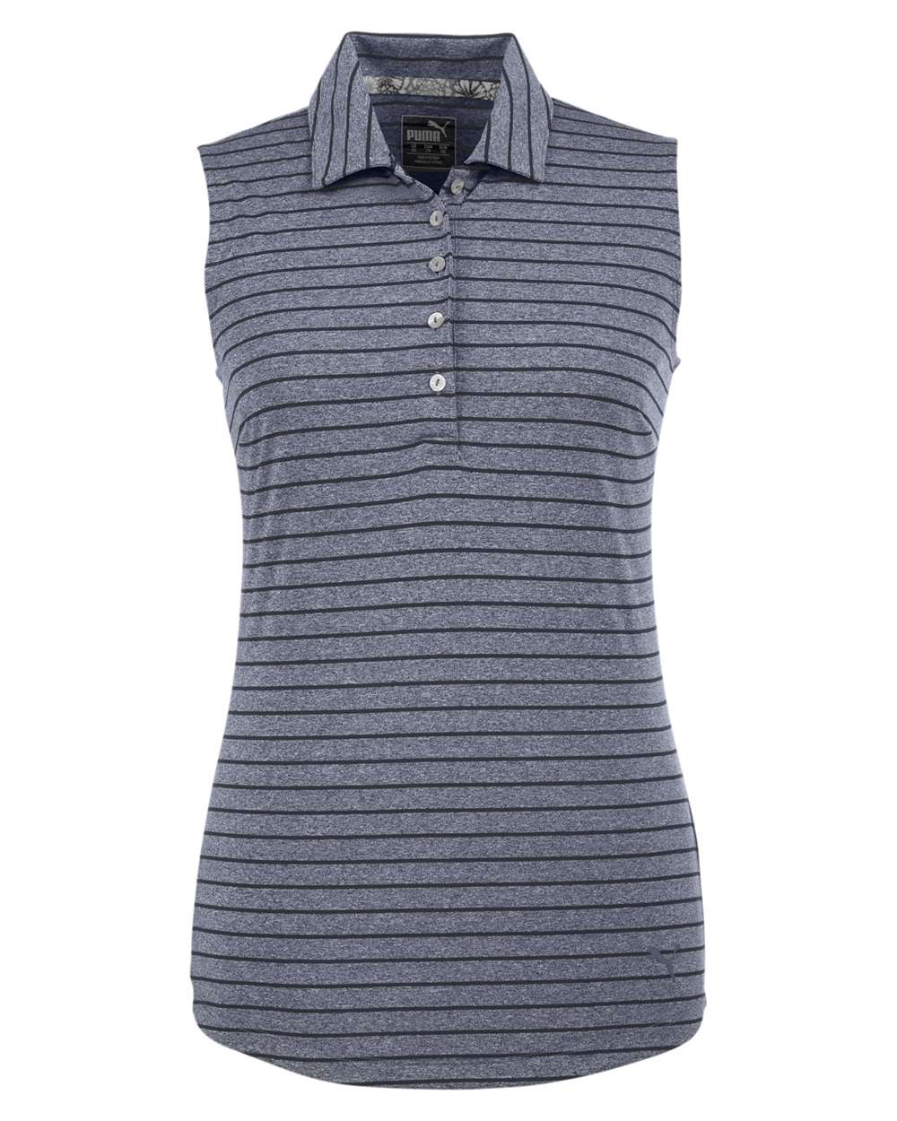 Women's Rotation Stripe Sleeveless Polo | 597222