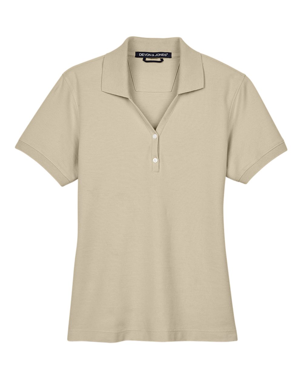 Women's Pima Piqué Polo | D100W