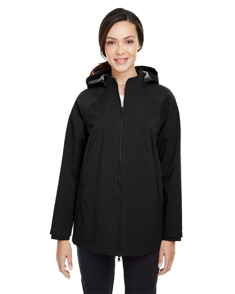Women's City Hybrid Soft Shell Hooded Jacket | NE718W