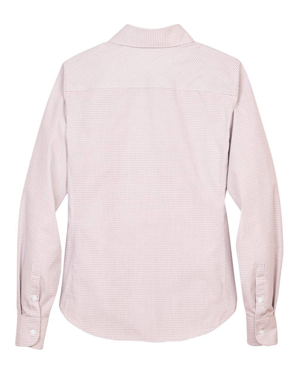 Women's Crown Collection® Micro Tattersall Woven Dress Shirt | DG510W