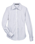 Women's Crown Collection® Micro Tattersall Woven Dress Shirt | DG510W
