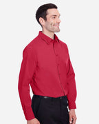 Men's CrownLux Performance® Stretch Woven Dress Shirt | DG542