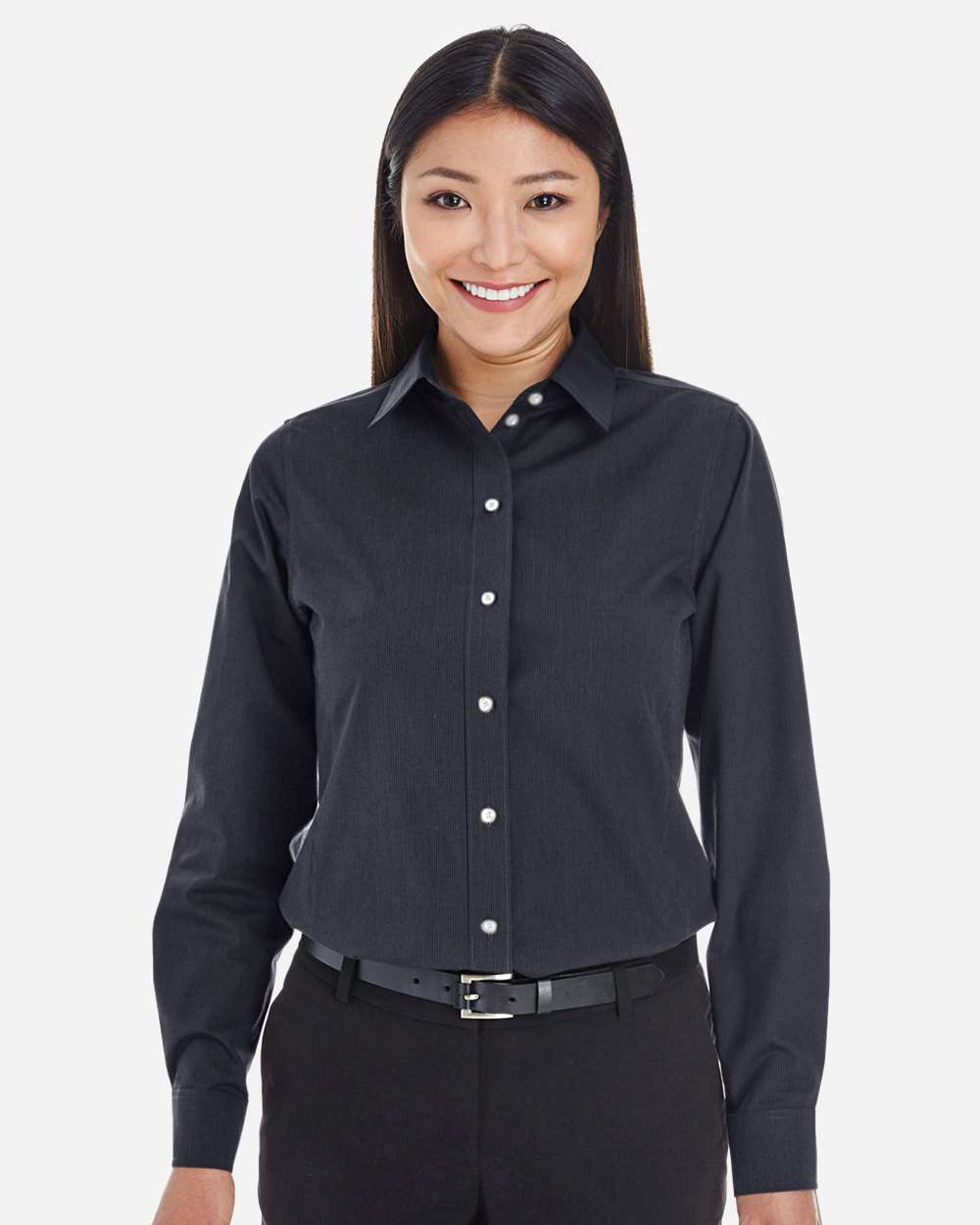 Women's Crown Collection® Striped Woven Dress Shirt | DG534W