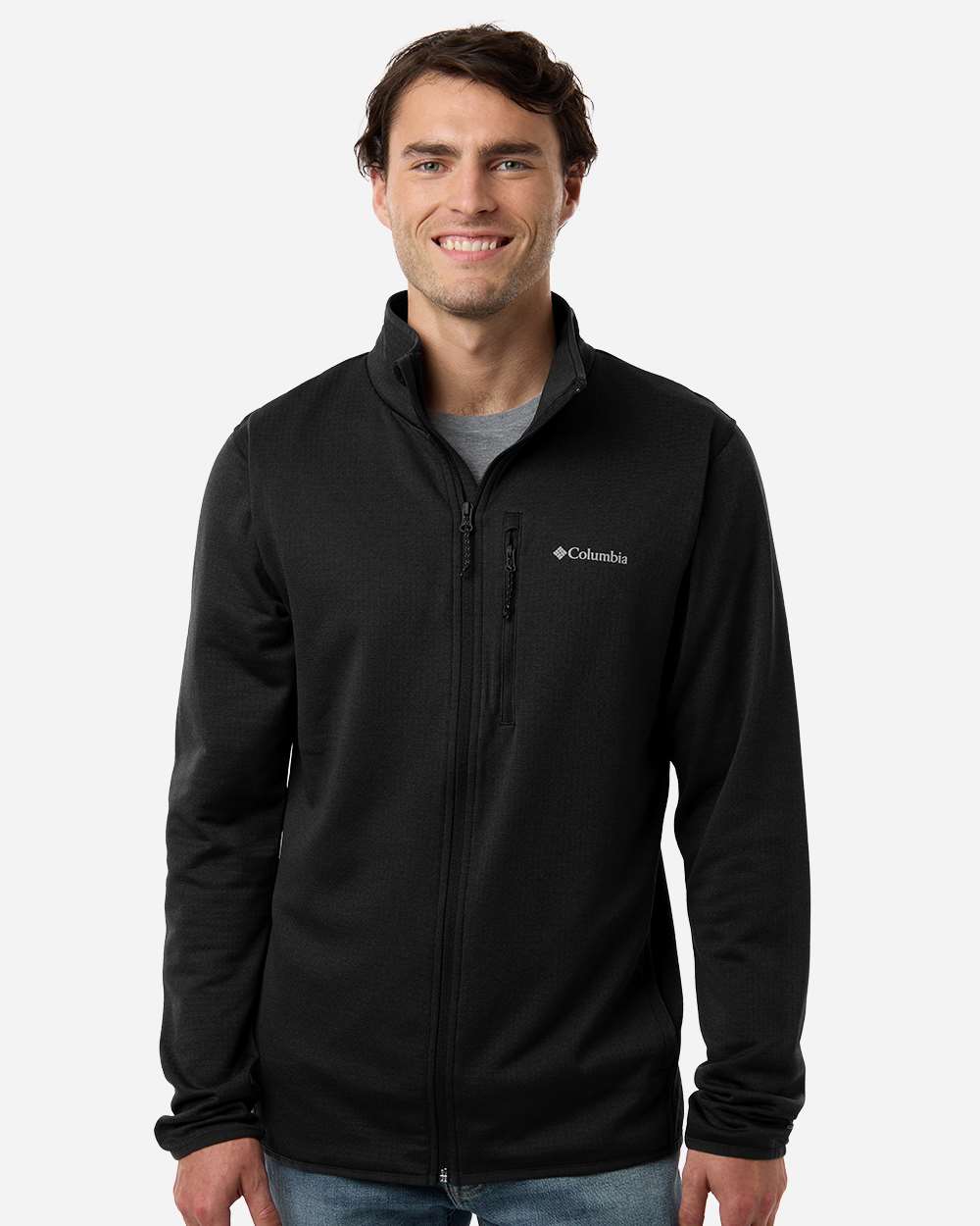 Men's Essential Hike™ Grid Fleece Full-Zip | 213684