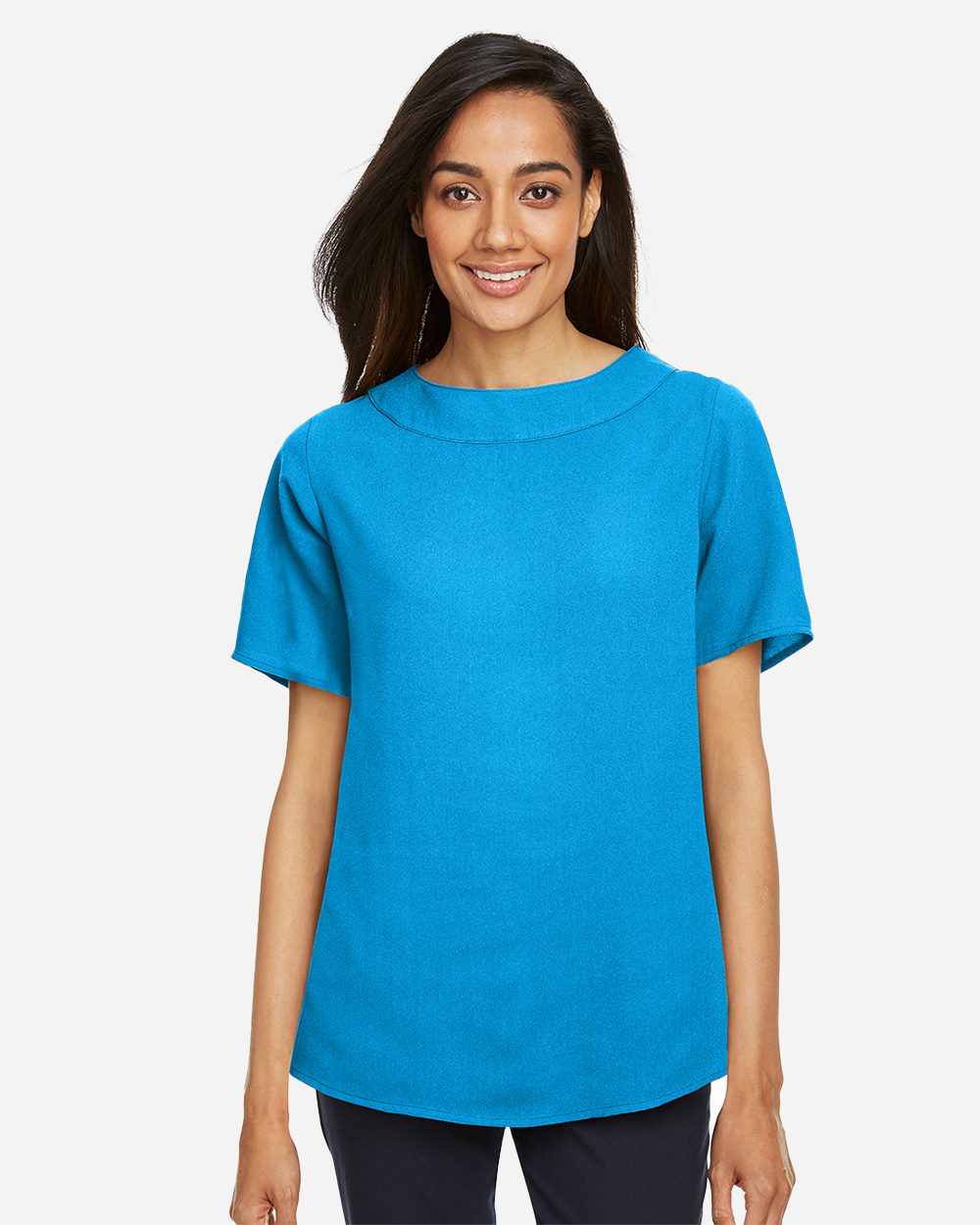 Women's Perfect Fit™ Boat Neck Blouse | DP613W