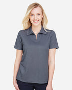 Women's CrownLux Performance® Address Melange Polo | DG22W