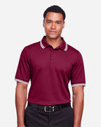 Men's CrownLux Performance® Plaited Tipped Polo | DG20C