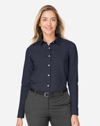 Women's CrownLux Performance® Spencer Poplin Dress Shirt | DG505W