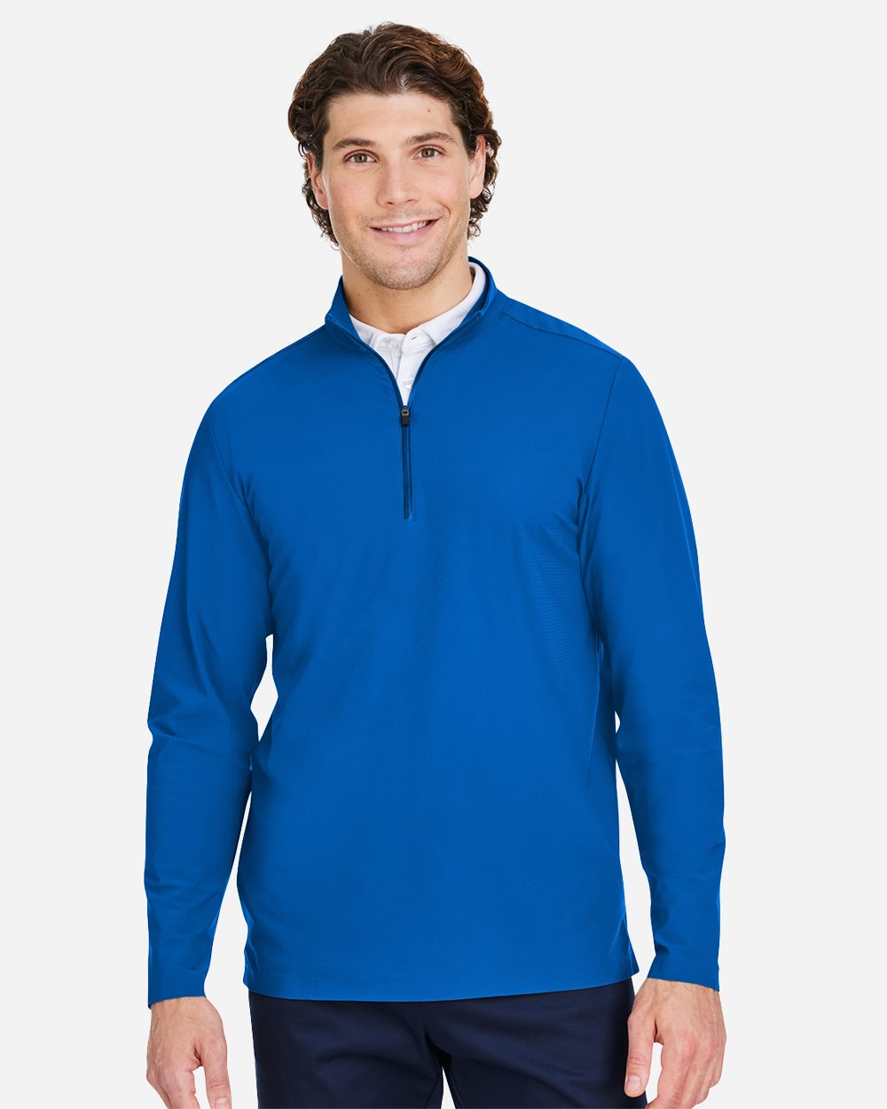Men's CrownLux Performance® Windsor Welded Quarter-Zip Pullover | DG410