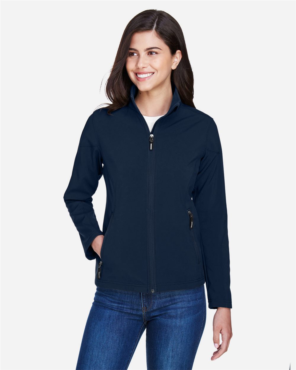 Women's Cruise Two-Layer Fleece Bonded Soft Shell Jacket | 78184