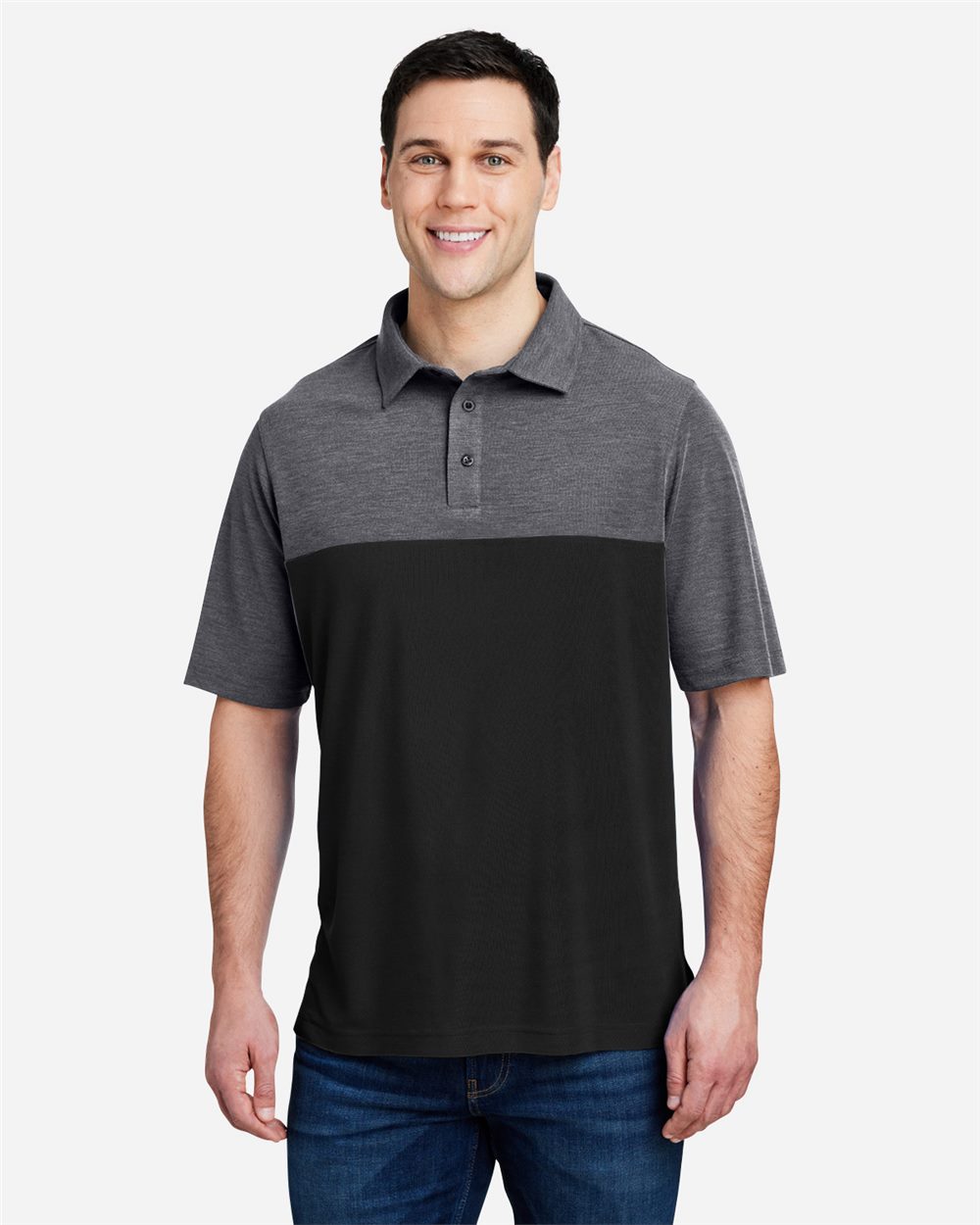 Men's Fusion ChromaSoft™ Colorblock Polo | CE112C