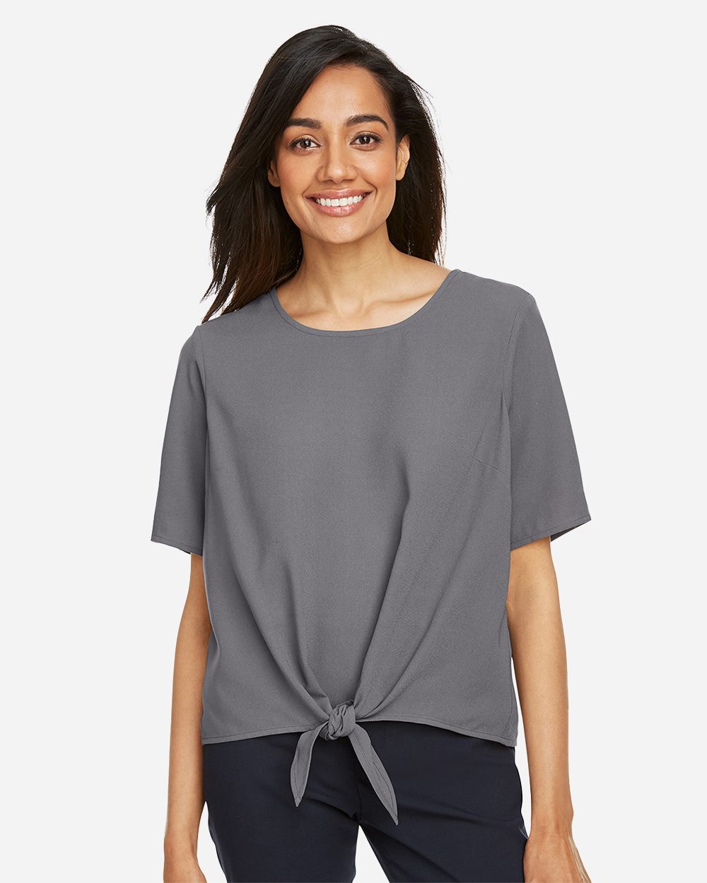 Women's Perfect Fit™ Tie Front Blouse | DP617W