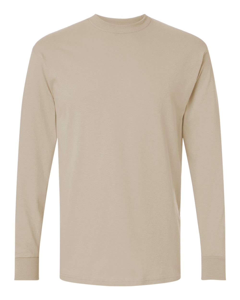 Unisex Gold Soft Touch Long Sleeve T-Shirt | 4820