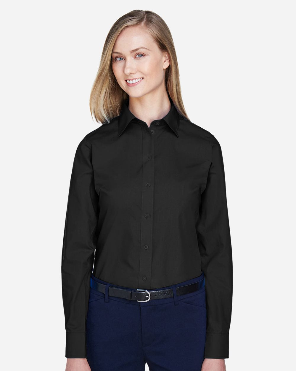 Women's Crown Collection® Broadcloth Woven Dress Shirt | D620W