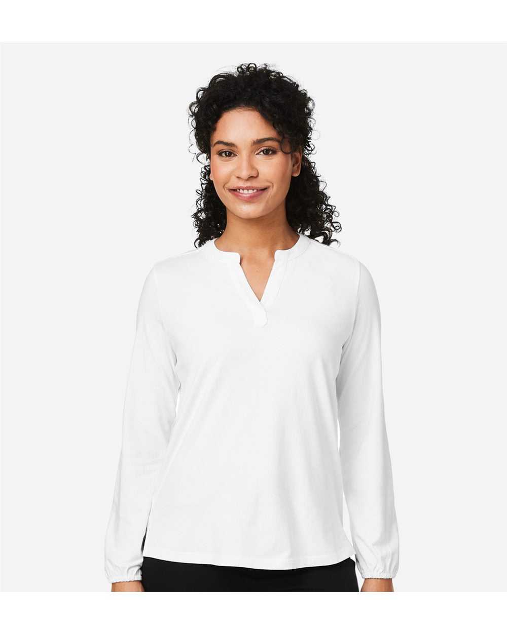 Women's Raleigh Half-Placket Knit Top | DP122W