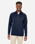 Unisex Fusion ChromaSoft™ Fleece Quarter-Zip Pullover | CE801