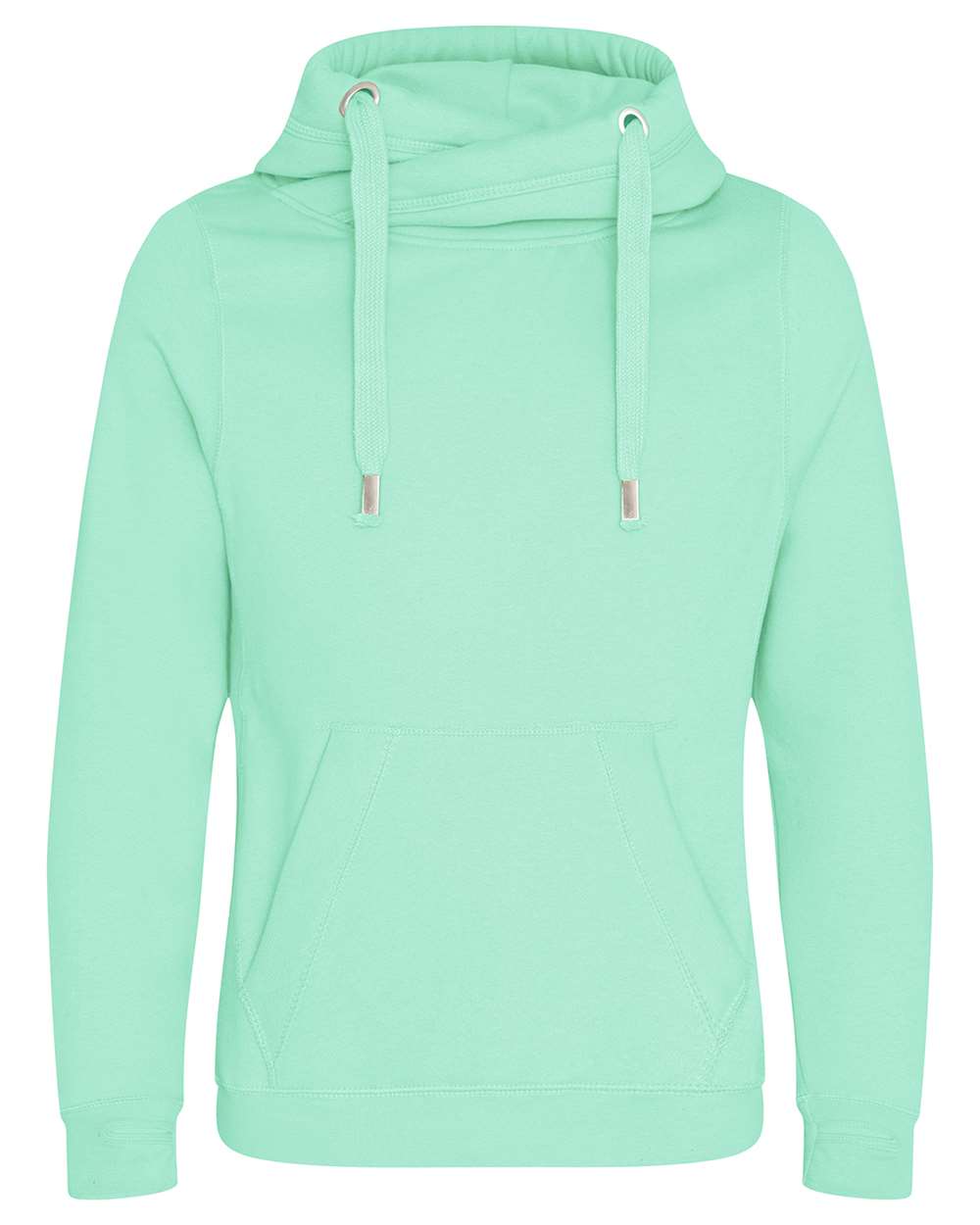 Unisex Cross Neck Hooded Sweatshirt | JHA021