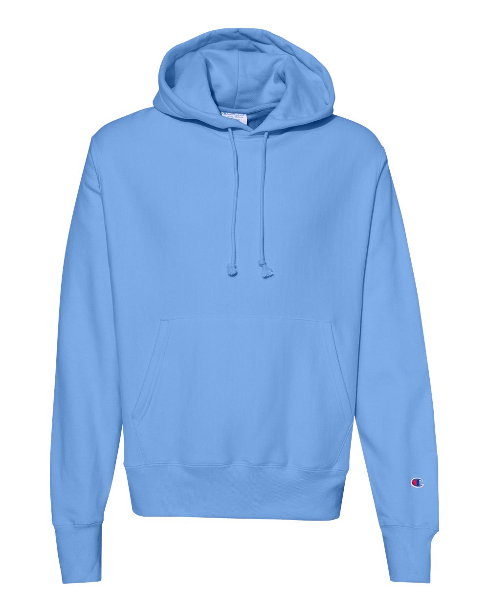 Champion S101 Unisex Reverse Weave Hooded Sweatshirt - Light Blue