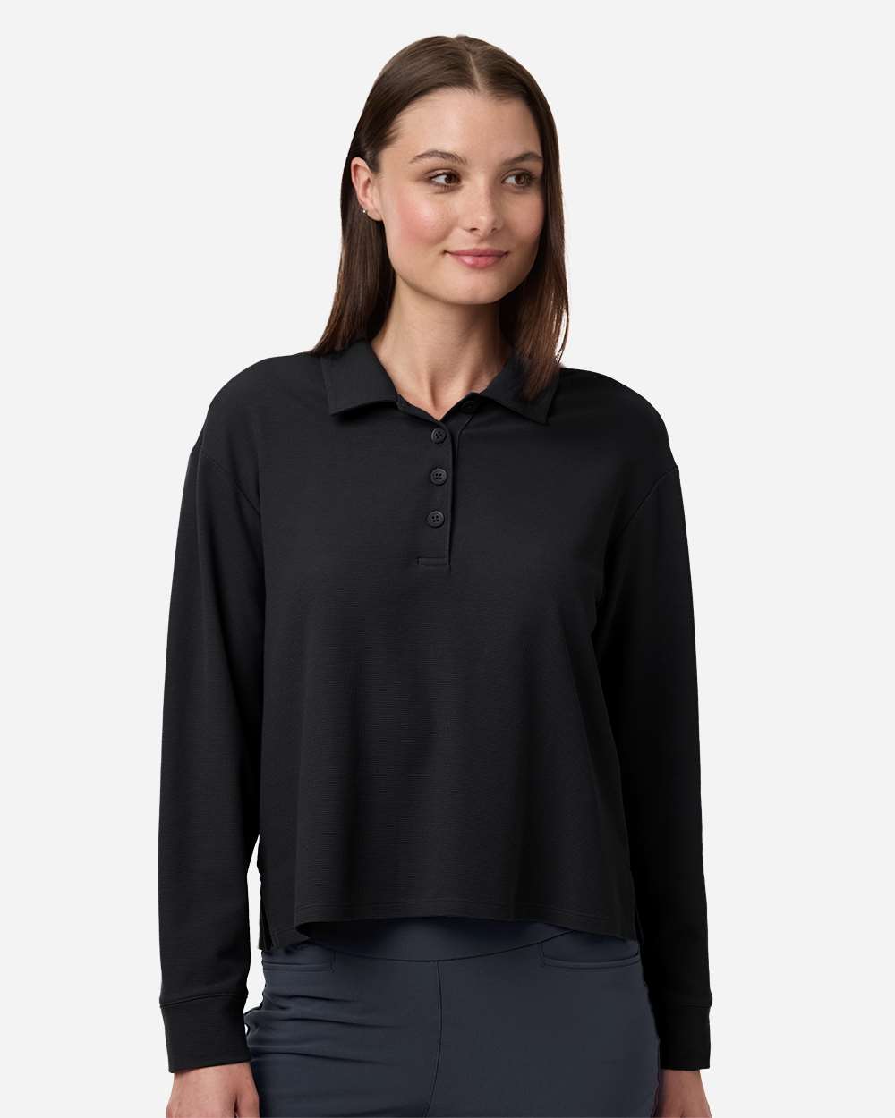 Polo holgado de manga larga para mujer Beyond | A1008