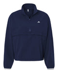 Adidas A1012 Women's Go-To Quarter-Zip Jacket - Collegiate Navy