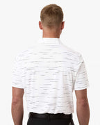 Men's Ultimate365 Mesh Glimmer Print Polo | A2015