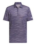 Adidas A2015 Men's Ultimate365 Mesh Glimmer Print Polo - Preloved Violet