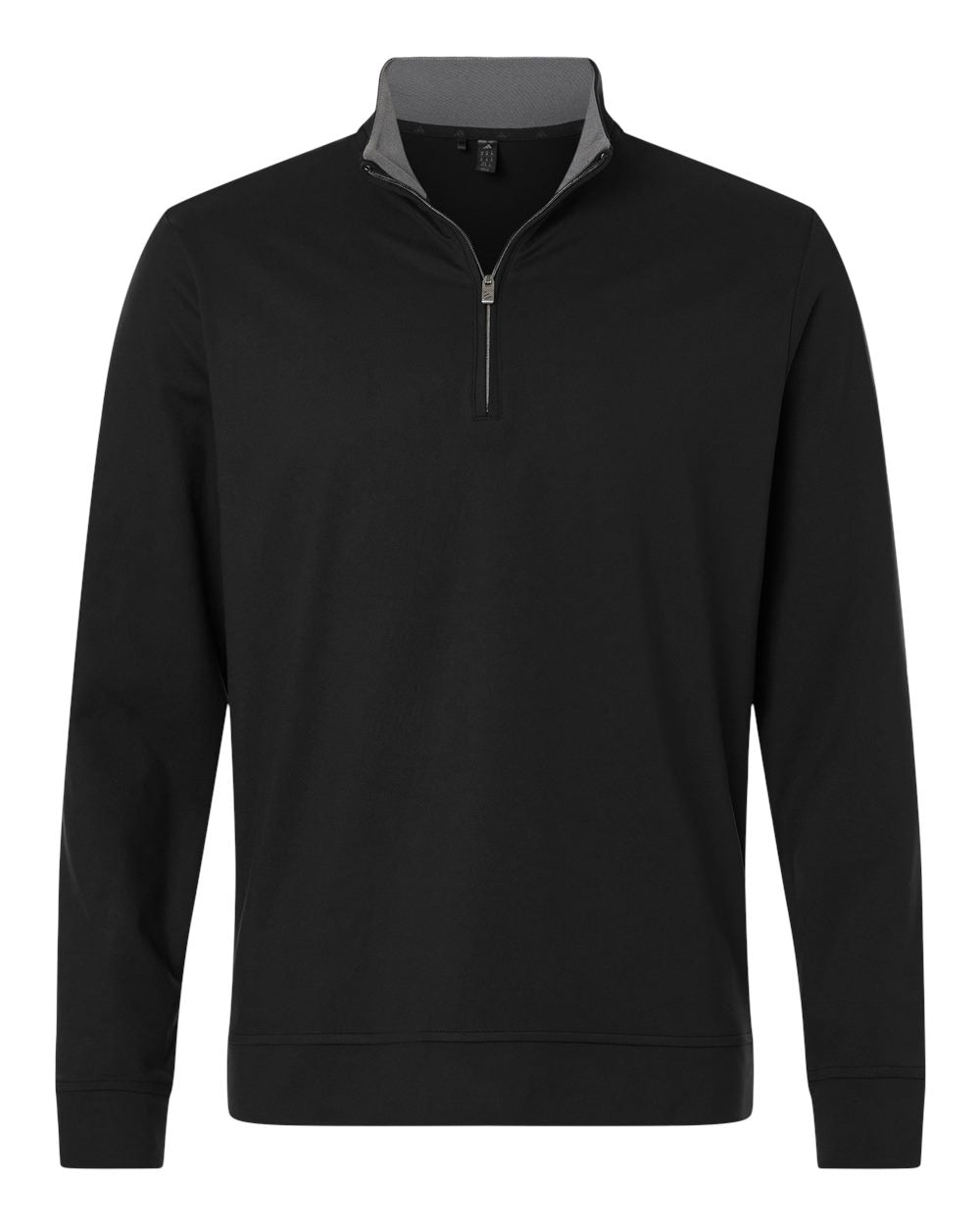 Adidas A2017 Men's Ultimate365 Classic Quarter-Zip Pullover - Black