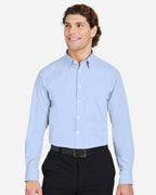 Men's CrownLux Performance® Microstripe Dress Shirt | DG537