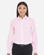 Women's Crown Collection® Striped Woven Dress Shirt | DG534W