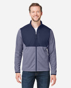 Men's Venture Heathered Stripe Hybrid Jacket | CE74