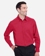 Men's CrownLux Performance® Stretch Woven Dress Shirt | DG542