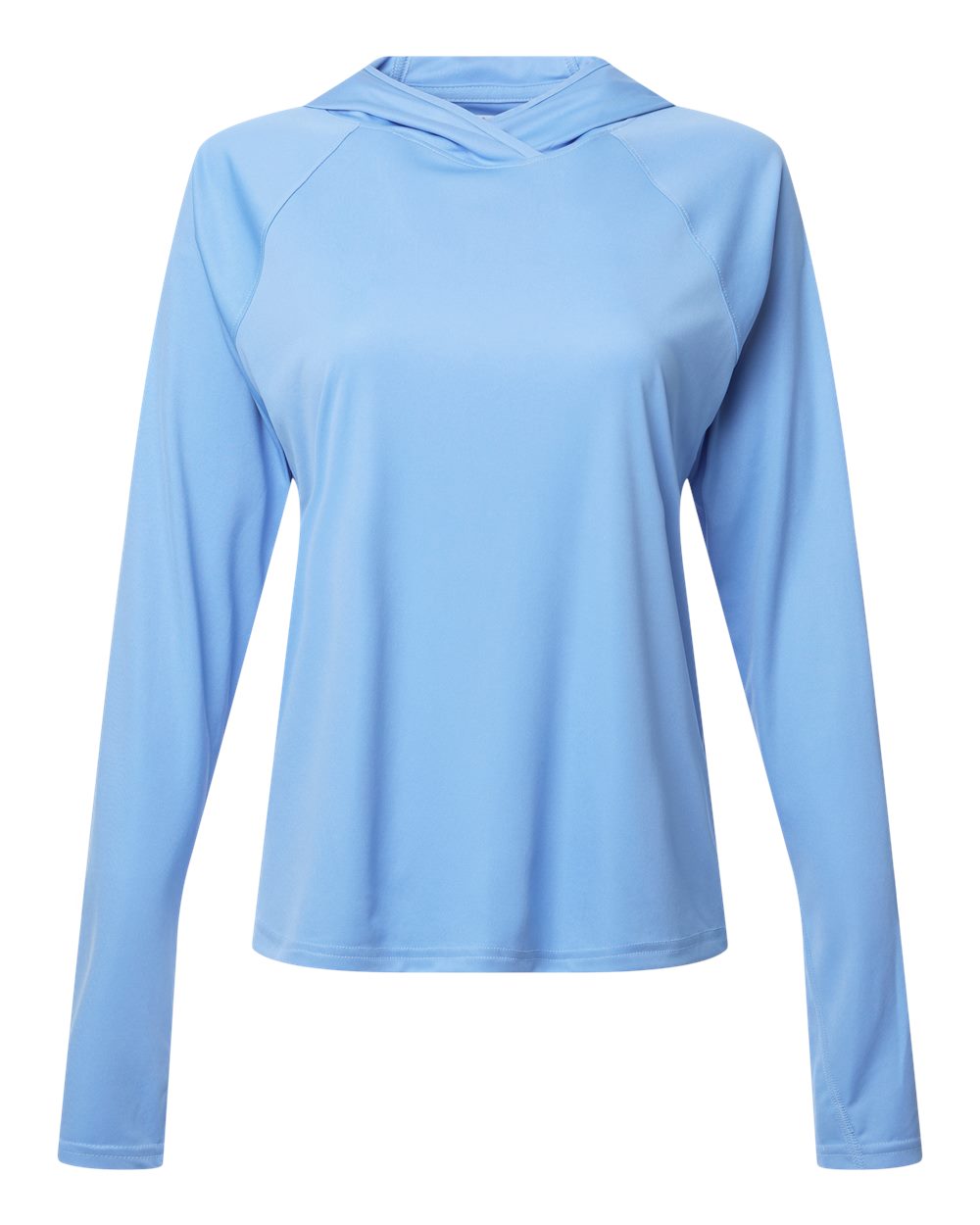 Columbia 216061 Women's PFG Tidal Tee Hooded Long Sleeve - White Cap/ White