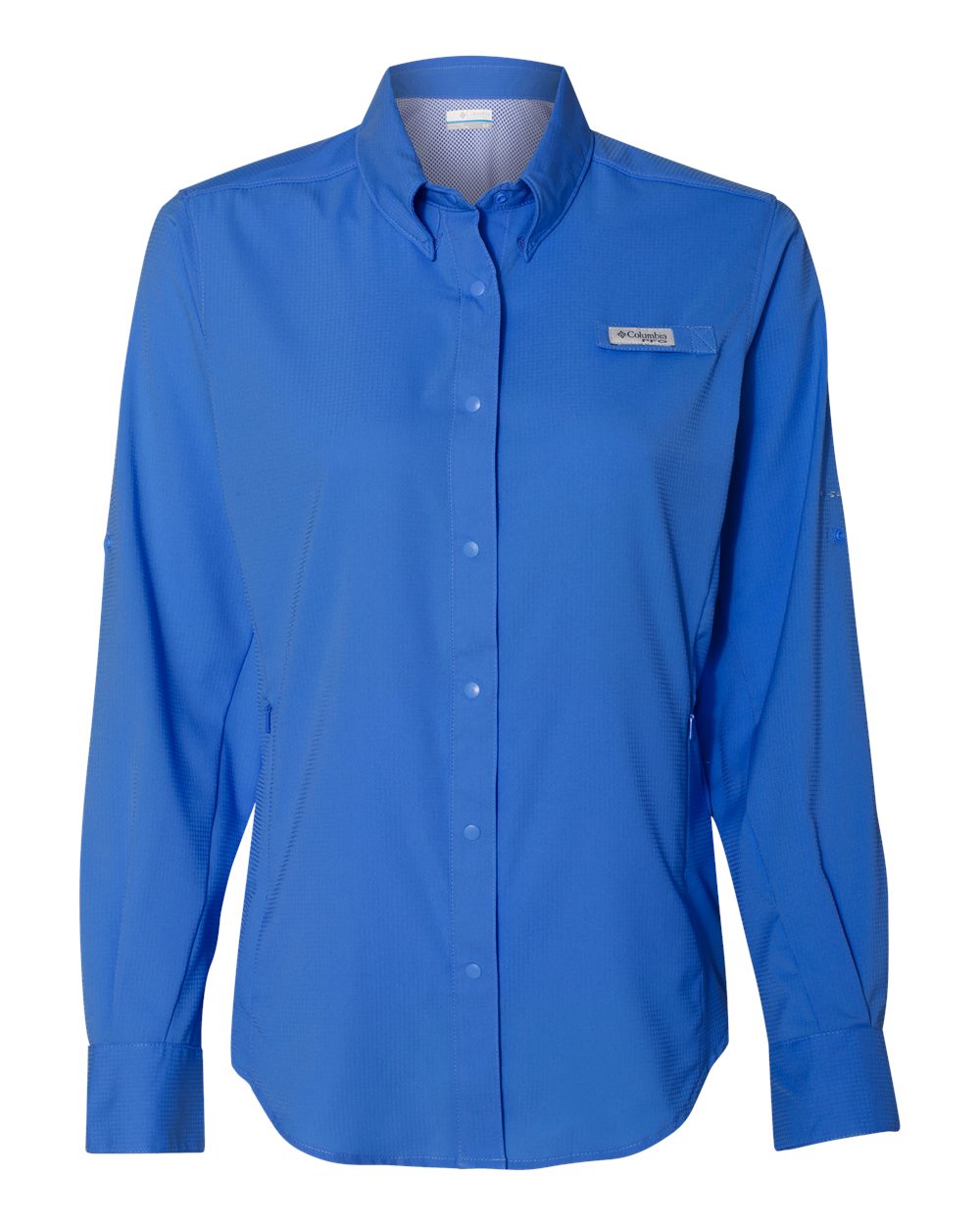 Columbia 212465 Women's PFG Tamiami II Shirt - Vivid Blue