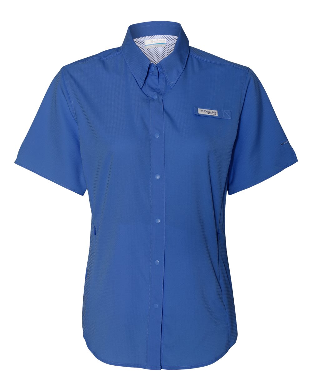 Columbia 212466 Women's PFG Tamiami II Short Sleeve Shirt - Vivid Blue