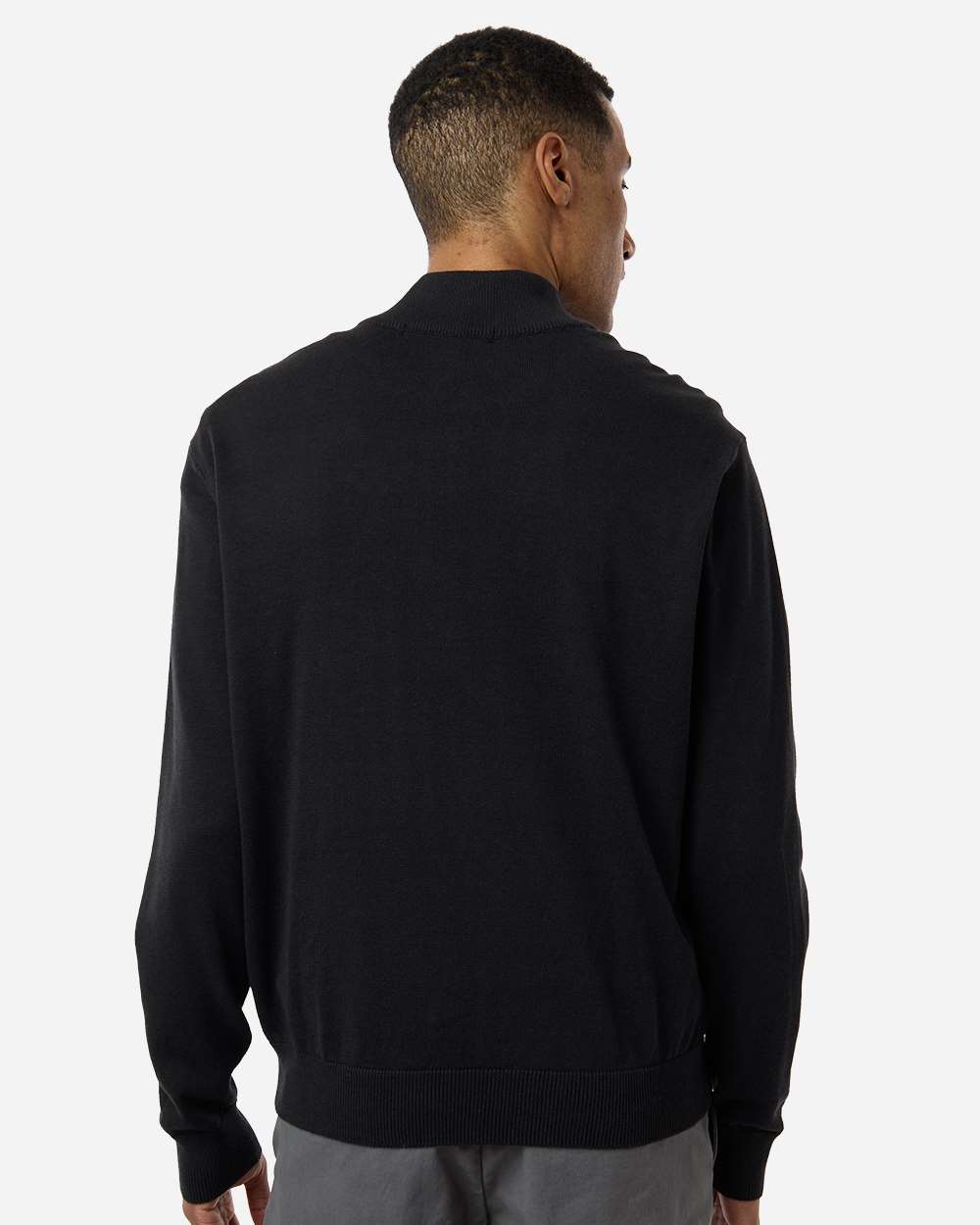 Suéter clásico nuevo para hombre con cremallera hasta el pecho | DG446