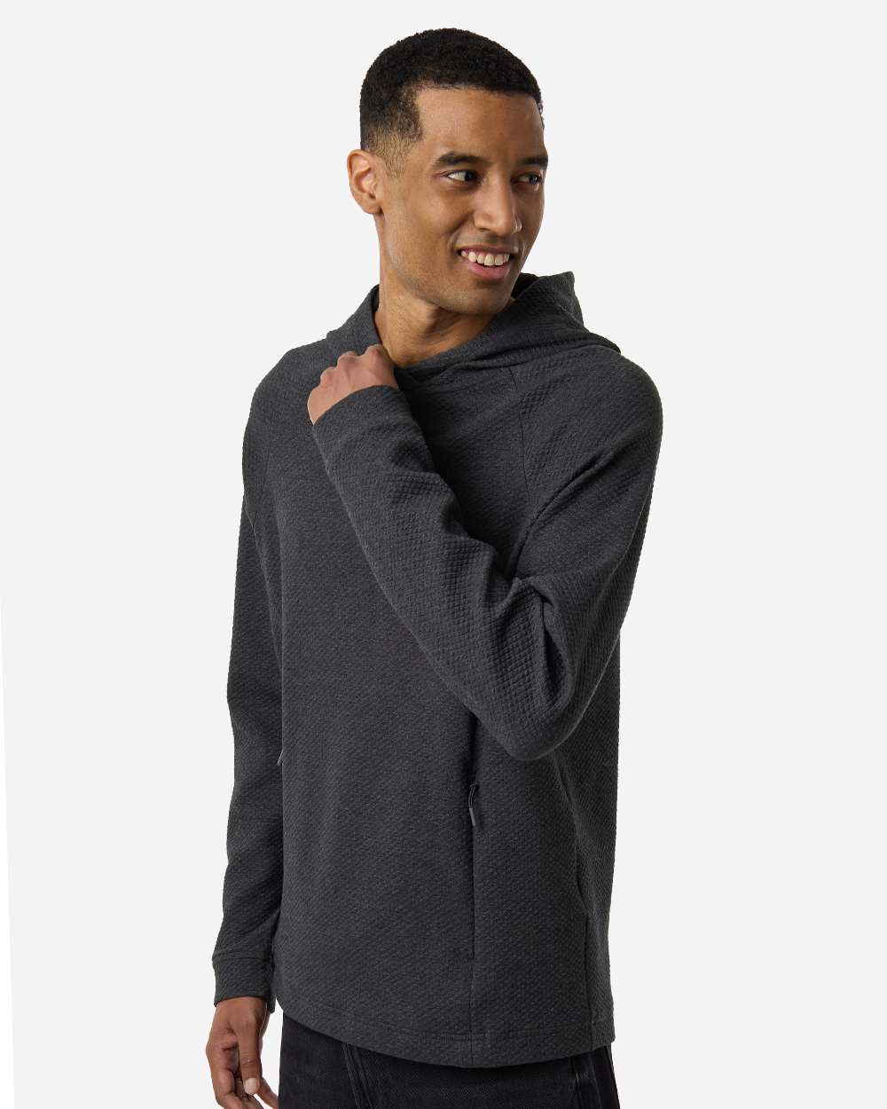 Men's Spirit Textured Hooded Pullover | NE729
